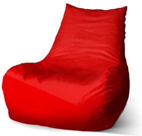 Sedací vak Bean červená - detský, červená