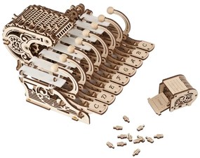 Ugears 3D drevené mechanické puzzle Programovateľná celesta