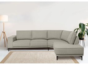 Svetlosivá rohová pohovka (pravý roh) Copenhagen – Scandic