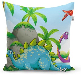 Sablio Vankúš Dinosauri 3 - 60x60 cm