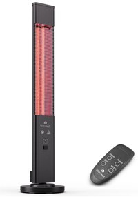 Heat Guru Plus 3000, vonkajší i vnútorný sálavý ohrievač, 3000W, 3 úrovne ohrevu, diaľkové ovládanie