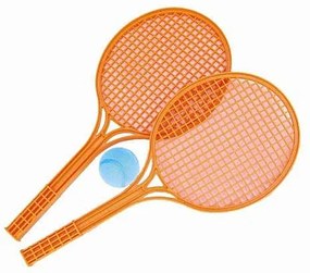 Corbi toys Sada Soft tenis oranžový