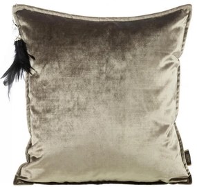 Obliečka na vankúš Royal/5 45x45 tmavo béžová 396765