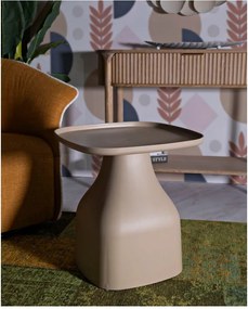 Plastový okrúhly odkladací stolík ø 48 cm Gea – Mauro Ferretti