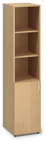 Vysoká skriňa ProOffice 40 x 47 x 178 cm, pravá, buk