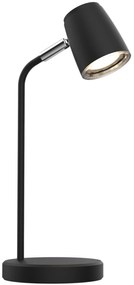 TOP-LIGHT LED moderná stolná lampička MIA C, čierna