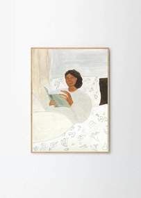 Plagát 50x70 cm Morning Read – Isabelle Vandeplassche – The Poster Club