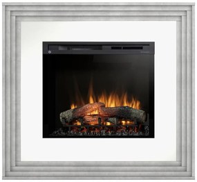 Elektrický krb Katra 28 biely/beton