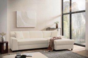 XXXLutz ROHOVÁ SEDAČKA, textil, béžová MID.YOU - Sedačky - 001776008815