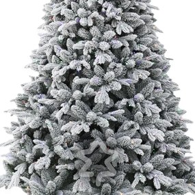Smrek Biely 500 LED 210 cm