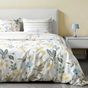 RENFORCÉ OBLIEČKY HOPE EXCLUSIVE 200X220 CM, 2KS 70X80 CM LISTY