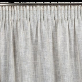 ZÁVES NA PÁSKE KARLI 140X270 CM KRÉMOVÁ