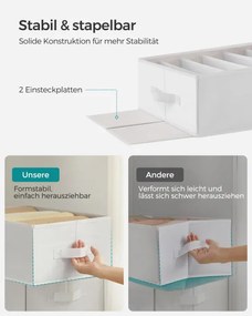 Set organizérov na bielizeň RUS009W04