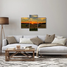 Obraz - Dedinské balíky (90x60 cm)