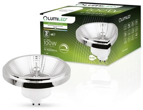 LED žiarovka GU10 ES111 15W = 100W 1521lm 4000K Neutrálna 38° Stmievateľná LUMILED