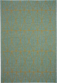 XXXLutz VONKAJŠÍ KOBEREC, 123/180 cm, petrolejová, Sahara Dieter Knoll - Koberce - 008683017060