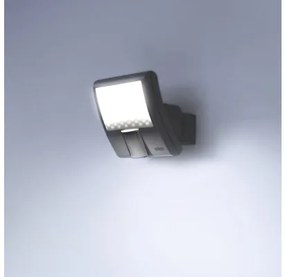 LED vonkajšie nástenné svietidlo Steinel IP44 9,3W 862lm 3000K antracit so senzorom pohybu