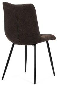 Autronic BONTEC Jedálenská stolička, hnedá, látka, DCL-L1094 BR2 Farba: Šedá