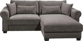 XXXLutz ROHOVÁ SEDAČKA, textil, mokka MID.YOU - Sedačky - 002220051703