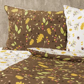 4Home Krepové obliečky Jeseň, 140 x 200 cm, 70 x 90 cm
