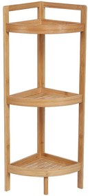 Regál 3-Poličkový Bambus 23.3x23x77cm Sca0208aa-A