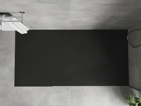 Mexen Hugo, SMC obdĺžniková sprchová vanička 180 x 90 cm, čierna matná, 42709018
