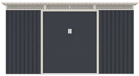 Záhradný domček G21 GRAH 483 - 340 x 142 cm, antracitový 6390091