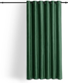 Zelený zamatový dimout záves 140x175 cm Velto – Filumi