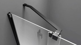 Polysan Polysan, MODULAR SHOWER zástena s pojazdy 1200 mm, čierna, MS5-120B