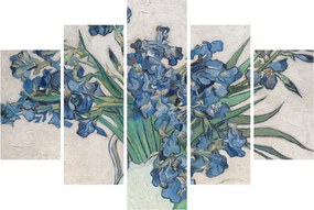 Obraz - Vincent van Gogh, Irises, reprodukcia (150x105 cm)