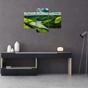 Obraz - Zelená krajina (90x60 cm)