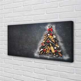 Obraz na plátne vianočné ozdoby 140x70 cm