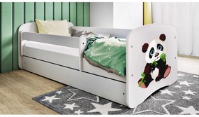 Dětská postel Babydreams panda bílá II