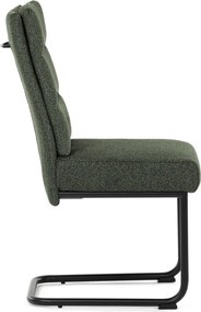 Súprava jedálenských stoličiek DCL-P3107 GRN2, 2 ks