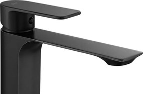 Rea Urban, umývadlová batéria h-150, čierna matná, REA-B9907