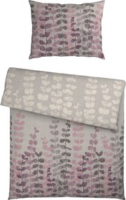 XXXLutz POSTEĽNÁ BIELIZEŇ, flanel, hnedofialová, 140/200 cm Esposa - Obliečky & plachty - 005031037801
