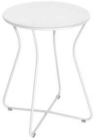 Fermob Odkladací stolík COCOTTE V.45 cm - Cotton white (jemná štruktúra)