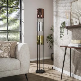 Stojaca lampa 73-45 Lucente 3L Multicolour Glass  - Komfort-nábytok