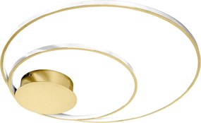 Toolight - LED stropné svietidlo + diaľkové ovládanie APP803-C, zlatá, OSW-09752