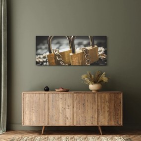 Obraz dvoch zámkov (120x50 cm)