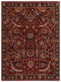 Koberec KESHAN, strapce 6650/53578 terakota / béžový