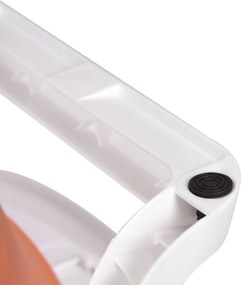 Skladacia detská vaňa ECOTOYS 0–12 m., cestovná, s odtokom a indikátorom teploty, ružová