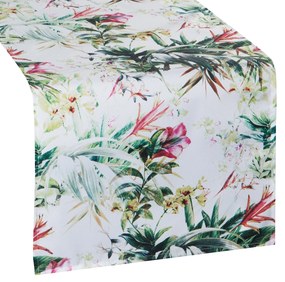 ZÁHRADNÝ VODEODOLNÝ BEHÚŇ NA STÔL GARDEN 40X140 CM KVETY
