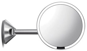 Nástenné/kozmetické zrkadlo s osvetlením/zväčšovacie (5x) ø 20 cm Sensor – simplehuman