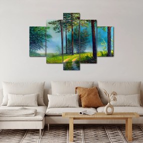 Obraz - Olejomaľba krajiny (150x105 cm)