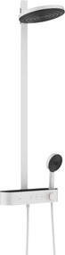 Hansgrohe Pulsify, Showerpipe 260 2jet s termostatom ShowerTablet Select 400, biela matná, HAN-24240700