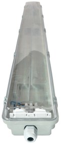 BERGE Svietidlo + 2x LED trubica - T8 - 120cm - 18W - studená biela - SADA