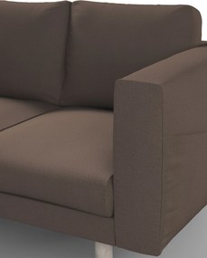 Poťah na sedačku Norsborg (pre 3 osoby) farba produktu hnedá látka zapletaná