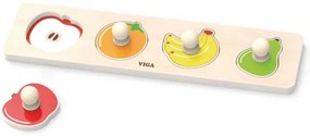Prvé puzzle s rúčkami Viga 44531 ovocie