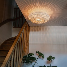 Retro stropné svietidlo biele - Lina